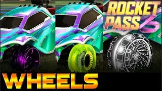 NEW Rocket Pass 6 Special Edition Wheels Showcase