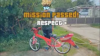 Video pendek repaint candy blue rim 5 batang sabit