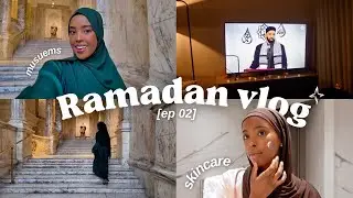 RAMADAN VLOG ♡ london life, museum day + morning routine!