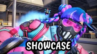 Neon Streets Mei Showcase || Overwatch 2