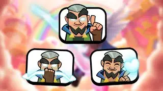 ALL Magic Archer Emotes In Clash Royale!