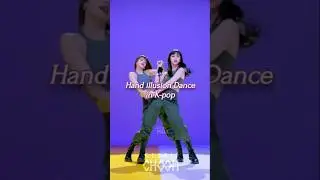 Hand Illusion Dance in K-pop #blackpink #kpop #itzy #yeji #gidle #ive #wonyoung #fypシ