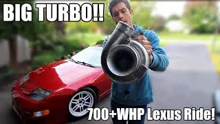 Project ZUPRA Part 5 BIG SINGLE TURBO For the 2JZ 300ZX!