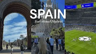 3. VLOG SPAIN | Матч Real Madrid, прогулка Барселоной и Мадридом