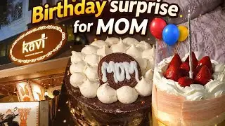 Birthday Surprise for Mom 🎂 | Kavi Restaurant Kothrud | Pune Vlog