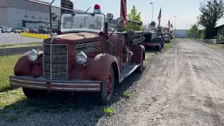Old Fire Trucks in South Philadelphia