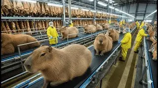 Inside the Ultra Capybara Leather Factory | How Giant Capybaras Become a Luxury Exotic Material