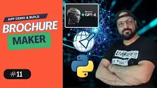 Build a Brochure Maker App: Web Scraping & LLM Tutorial for Beginners | Practical GenAI Series (#11)