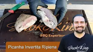 Picanha Invertita Ripiena cotta nel Kamado