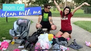 EXTREME MOM CAR CLEANING | CLEAN WITH ME 2019