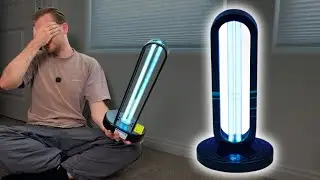 UVLIZER Tower UV-C Light Sanitizer Review &ndash; 38W Ultraviolet Disinfection Lamp with Remote