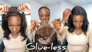 Watch me install my glue-less wig