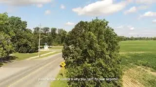 Crazy drone - VLOS: A cautionary Tale.