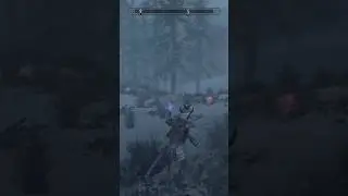 Skyrim but Using Detect Life To Hunt!!!