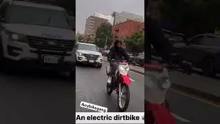 Nypd vs bikelife😂 #honda #kawasaki #kx112 #crf150 #electricbike #nypd #yamaha