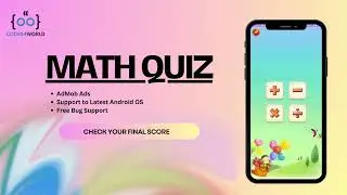 MATH QUIZ Kids Learning App | Android App | 