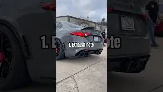 1-5 What&rsquo;s your favorite part of this Giulia QV 🍀