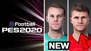 PES 2020 - New Face Added - ( Neuer, Muller, Kimmich )