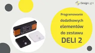 Programowanie dodatkowych elementów do zestawu DELI 2 - Design Light