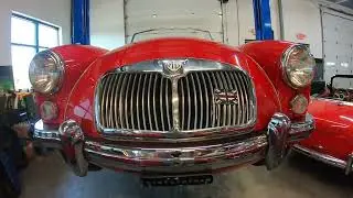 1960 Red MGA 5 Speed Roadster