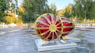 Moscow 4k HDR - Russia, Red Square, Zaryadye Park - Morning (6 a.m.) - Walking tour