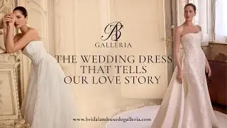 wedding dress tells love story