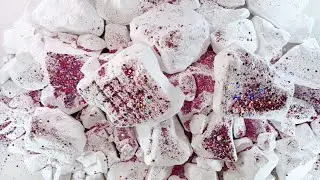 ASMR🫠First Attempt JUMBO&Purple Glitter | Gym Chalk Crush | Sleep Aid |