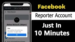 How To Make Facebook Reporter Account || 2021 New working trick ||Technical waqas