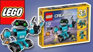 LEGO CREATOR 3-IN-1 ROBO EXPLORER - BUILD AND PLAY | Little Kelly & Friends ToysReview for Kids