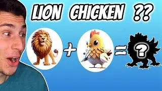 Я скрестил льва с курицей! | Animash