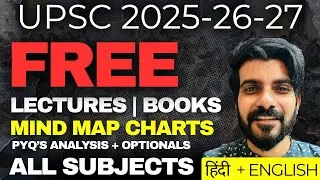 BEST FREE UPSC MATERIAL: OPTIONAL + GS + All Classes  ✅ IN JUST ONE CLICK
