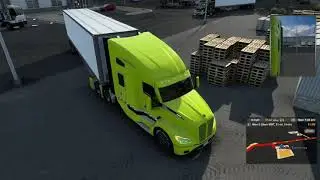 American Truck Simulator: (Kenworth T680 Nextgen22) Ketchum, ID to Twin Falls, ID