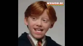 Ron Weasley Wombo ai Video| Reface Video Harry Potter wombo ai video || WhatsApp status #short