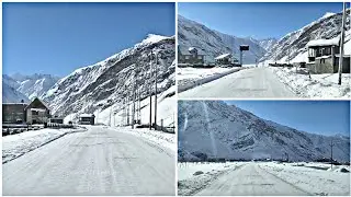 Latest Update From Zojila Pass Road | Slippery🌨️road conditions | 7 January 2026.