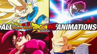 ALL DRAGON BALL DAIMA ANIMATIONS FULL COMPILATION | Dragon Ball Z Dokkan Battle