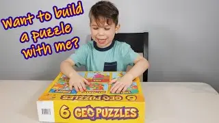 Puzzle with Everett - Europe Geo Puzzle