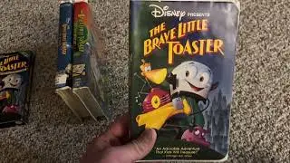 Моя коллекция VHS-кассет с мультфильмом &laquo;Храбрый маленький тостер&raquo; (финальная коллекция 2025 года)