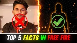TOP 5 Facts In Free Fire || TOP 5 Facts In Garena Free Fire 2022 @Mr Sahil FF