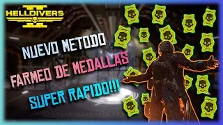 Farmea Medallas 🎖Súper Rápido 👌🏻 con este Nuevo Metodo 💥 en Helldivers 2 💀