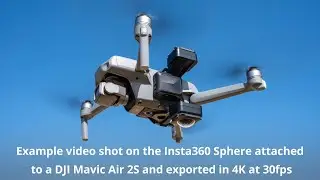 Example video shot on the Insta360 Sphere
