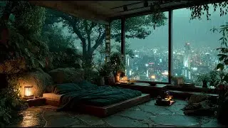 Relaxing Rain sound for Sleeping and meditation | 4 Hours | No Music