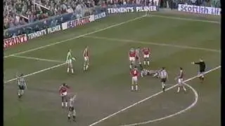 newcastle v man united 1990 fa cup 5th round