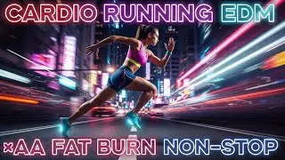 Run Faster 🔥 Cardio EDM Workout | 144 BPM Fat Burn Energy