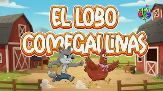 El Lobo Comegallinas - Cantoalegre [Video Animado]