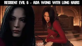 RE4R Ada Wong with long hair #adawong #re4remake #separateways