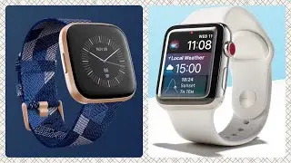 Apple Watch Series 3 VS. Fitbit Versa 2!