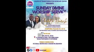 Welcome to our Sunday Divine Worship Service