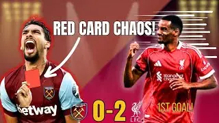 Liverpool Win 2-0! Isak’s First Goal & Paquetá Red Card Chaos!