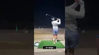 What&rsquo;s your favorite setting for practice ? #golf #golfshorts #net #range #course