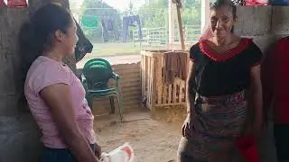 Doña lencha asi se prepara para ir a vender 